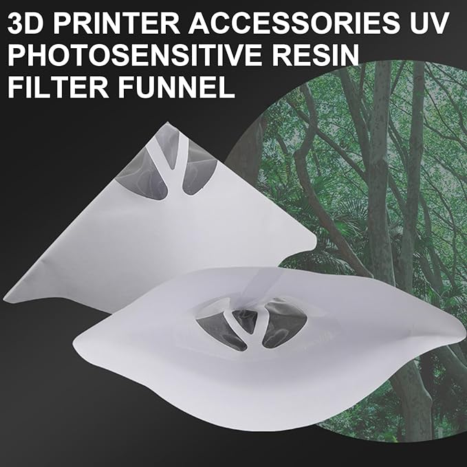 Photo Curing 3D Printer Accessories Paper Filter LCD Resin Thicker Paper Filter Funnel Meshing Disposability