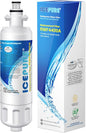 ICEPURE 4874960100 Refrigerator Water Filter Replacement for Blomberg Beko 4874960100 Water Filter, NSF/ANSI 42 certification, Reduces Chlorine Taste & Odor, 1 PACK