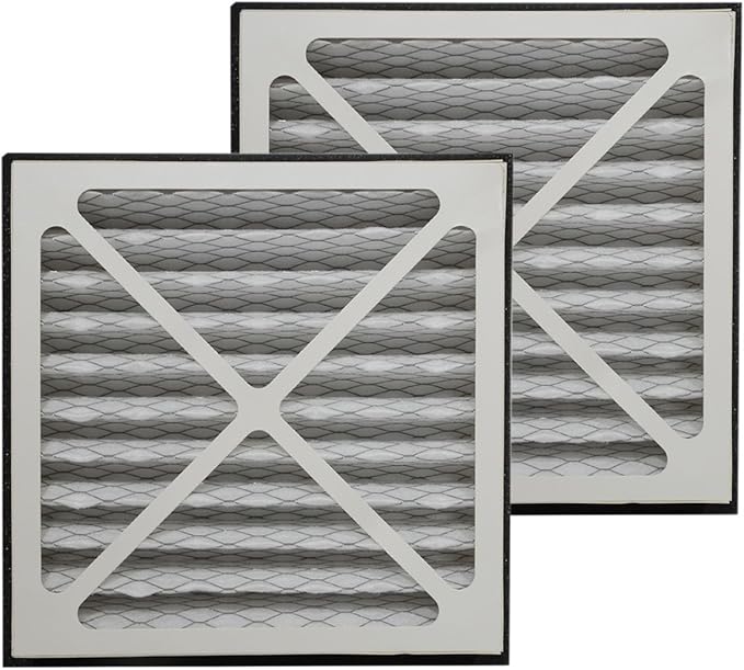 PUREBURG Replacement Filter Compatible with Zephyr VGF Series 14x14x3 Whole Home Return Air Grille Filter,2-Pack Merv13 Air Clean Dust