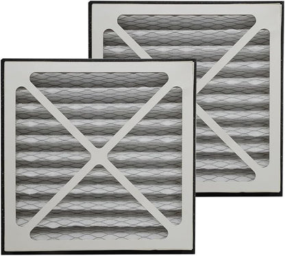 PUREBURG Replacement Filter Compatible with Zephyr VGF Series 14x14x3 Whole Home Return Air Grille Filter,2-Pack Merv13 Air Clean Dust