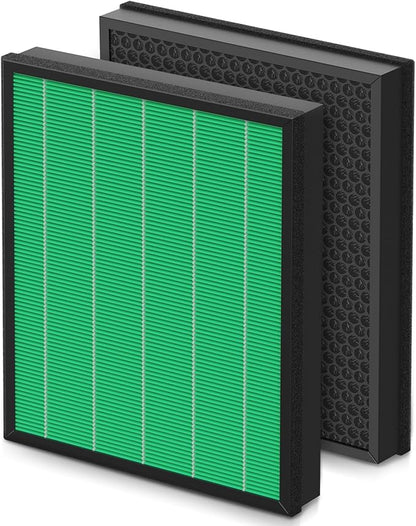 300/300S Replacement Filter for Coway AIRMEGA Max2 300/300S Air Purifie-r, Combined with HEPA and Activated Carbon 2-in-1 Filter, AP-1515-FP