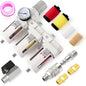 Industrial 1/2" NPT 3 Stage Air Drying System,Coalescing Filter, Particulate Filter and Air Regulator, Manual Drain for Air Tools and Spray Paint Gun
