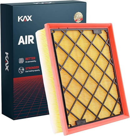KAX Engine Air Filter, CA11480 Replacement for Ford Fusion 2013-2020, Edge 2015-2024, GT 2017-2022, Lincoln MKZ 2013-2020, Nautilus 2019-2023, MKX 2016-2018, Continental 2017-2020