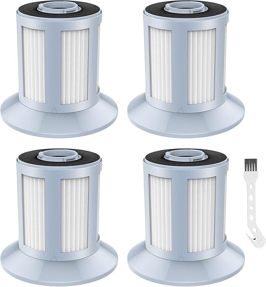 2156A Replacement Vacuum Filter Compatible with Bissell Zing 2156, 2156A, 2156E,1665, 16652, 1665W Zing Bagless Canister Vacuum Cleaner, Compare to Part 1613056, 4 Pack