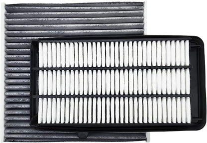 JTBU182-050 Replacement Cabin & Engine Air Filter For Honda CR-V 1.5L (2017-2022), Civic 1.5L (2016-2021), Replacement for CP182, CF11182, CA12050, 17220-5AA-A00