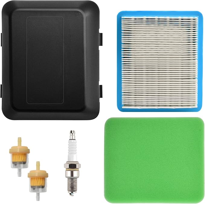 Air Filter with Cover Kit Compatible with Husqvarna HU800AWD HU800BBC HU800HW 7021R 8280117 Lawn Mower Replace 96145001100 96145002101