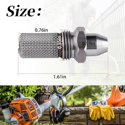 4140-140-6904 Spark Arrestor(1PCS) Compatible with Stihl Trimmer Models(FC 55, FS 38, 45, 46, 55, HL 45, KM 55)