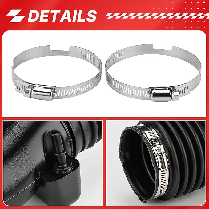 25783713 Air Cleaner Intake Hose Tube for 2009 2010 2011 GMC Acadia Saturn Outlook Buick Enclave Chevy Traverse