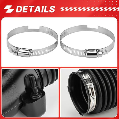 25783713 Air Cleaner Intake Hose Tube for 2009 2010 2011 GMC Acadia Saturn Outlook Buick Enclave Chevy Traverse