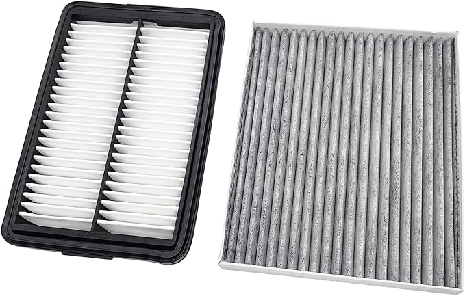 OPBU200-10881 Cabin and Engine Air Filter for Hyundai Elantra 2017-2020,Elantra GT 2018-2020 and for Kia Forte 2020-2024,Forte5 2020-2024.Replacement for CF12058,97133-F2000, CA12057,28113-F2000.