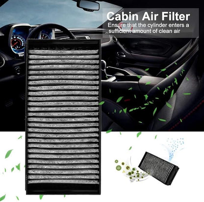 2pcs Cabin Air Filter for X5 E70 X6 E71 - Anti Pollen Dust Replacement, Replaces OE 64316945586