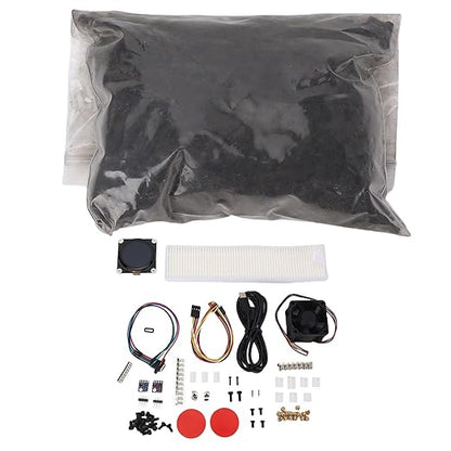Fafeicy 3D Printer Air Filter, LCD Display Real Time Monitoring with Activated Carbon Air Purifier, for 3D Printer Accessories Kit