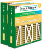 Filterbuy 20x23x5 Air Filter MERV 11 Superior Pet & Allergy Defense (2-Pack), Pleated HVAC AC Furnace Filters for Bryant, Carrier, BDP, Day & Night, and Payne (Actual Size: 19.81 x 22.56 x 4.25)