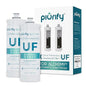 2-Pack Replacement UF+ Carbon Filters for Alchemy Countertop Automatic Filter - 1 Year Supply