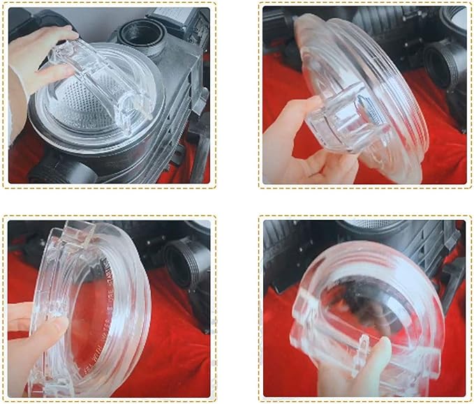 Pool Lid Replacement Thread Strainer Cover Trap Sand Filter Acrylic for SPX3100D Replacement Part