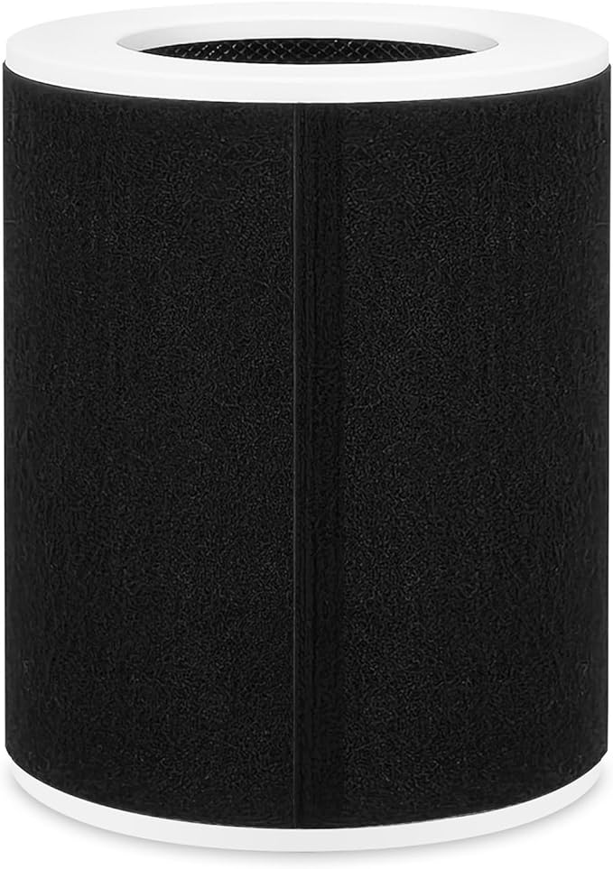 KJ02 Air Purifier Replacement Filter Compatible with Dhyala KJ02 Air Purifier, 8.7"L × 8.7"W × 10.7"H, Removes Pollen, Dust, Smoke, 1 Pack