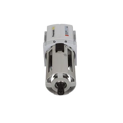 PneumaticPlus PPF3-N02B Compressed Air Particulate Filter, 1/4" NPT (High Flow), 5 Micron, Poly Bowl, Manual Drain, Bracket