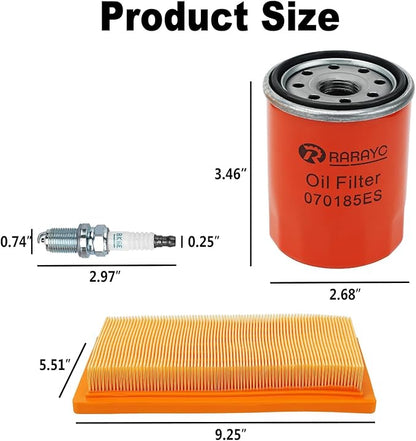 6485 Maintenance Kit Compatible with Generac 16KW 20KW 22KW 24KW 26KW Cooled Generators 999cc Engine with Paper Funnel Oil Wipe Replace Part Number 0J8478S Air Filter 070185E Oil Filter