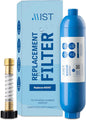 Mist 40043 Replacement for Camco RV Inline Water Filter 40043, 40013, 40041, with Flexible Hose Protector. Reduces Bad Taste, Odors, Chlorine, Lead and Sediment, 1 Pack