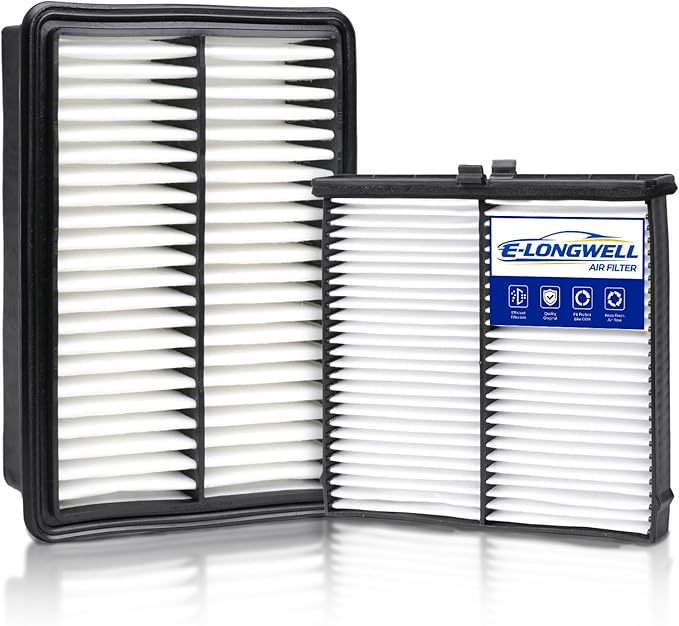 Cabin & Engine Air Filter Kit for 2019-2023 Mazda 3 2.0L, 2019-2026 Mazda3 2.5L, 2020-2023 Mazda 3 Sport 2.0L, 2020-2025 Mazda3 Sport 2.5L(All for Gas)