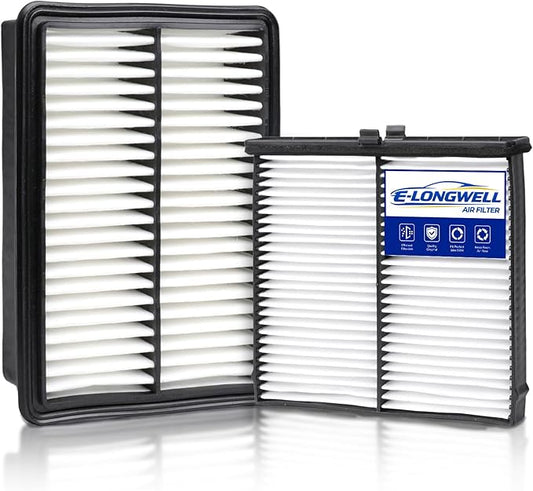 Cabin & Engine Air Filter Kit for 2019-2023 Mazda 3 2.0L, 2019-2026 Mazda3 2.5L, 2020-2023 Mazda 3 Sport 2.0L, 2020-2025 Mazda3 Sport 2.5L(All for Gas)