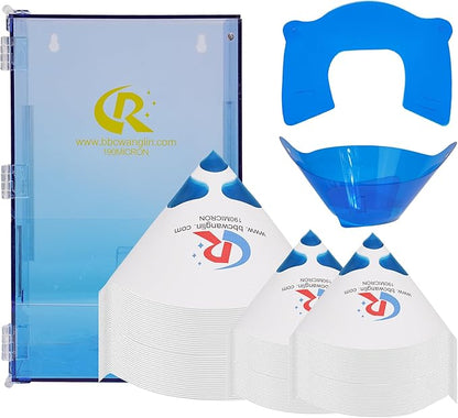 Paint Strainer Dispenser Kit System with Small Strainers 350pcs and Large Strainers 180pcs