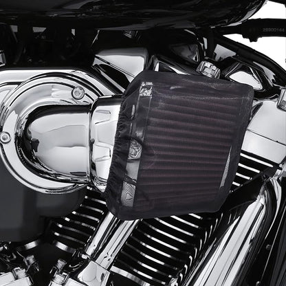 Air Filter Protective Cover, Universal Air Intake Filter Sock Cover Air Cleaner Protective Cover forHigh Flow Air Intake Filters (Large)