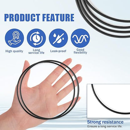 Whole House Water Filter O Ring 10"X4.5", 20"X4.5" for Simpure DB10C PurePlus PP-WFM10B Filter Housing Replacement Seals & Gaskets - 2PCS