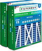 Filterbuy 21x23.5x5 Air Filter MERV 13 Optimal Smoke & Allergy Defense (2-Pack), Pleated HVAC AC Furnace Filters for Trane Perfect Fit & American Standard (Actual Size: 20.00 x 23.09 x 4.97)