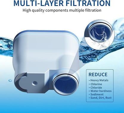 Coffee Machine Water Filter Compatible with Philips AquaClean CA6903, Water Filter for Fully Automatic Coffee Machines Dedicated Anti-Lime Scale Water, 4PCS