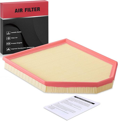 BDFHYK CA11422 Engine Air Filter Compatible with BMW X3 2011-2017 2.0L 3.0L, X4 2015-2018 L4 2.0L, Flexible Panel, Replace# 13717601868
