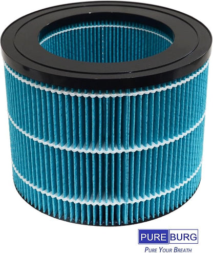 PUREBURG PEHUMEVA Replacement Humidifier Filter Compatible with Pure Enrichment MistAire Eva 4-Speed Evaporative Humidifier, 2-Pack