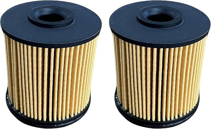 iFJF R12H (R12T Upgrade) Fuel Water Separator Filter Element 10 Micron Only Replacement for Our Own R12H Assembly for Marine or Automotive Replaces S3240 120AT NPT ZG1/4-19 (2Pcs)