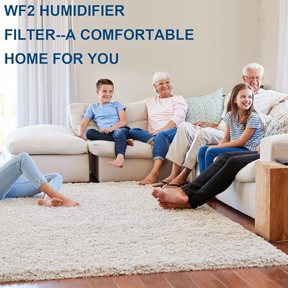 WF2 Humidifier Filter Replacement for Vicks V3500 V3100 V3900 V3700 VEV320,Kaz 3020 & Re-Lion WA-8D Cool Mist Humidifiers,Pack of 6 by TOMOON