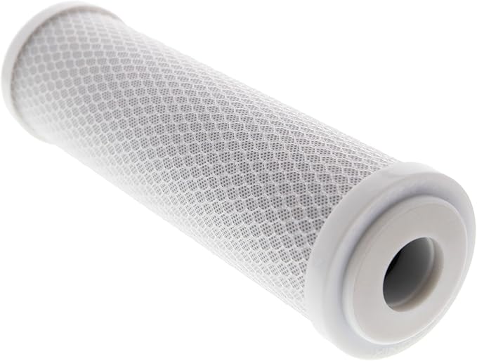 Tier1 10 Micron 10 Inch x 2.5 Inch | Whole House Carbon Block Water Filter Replacement Cartridge | Compatible with Pentek EPM-10, 155634-43, EP-10, CB-25-1010, Home Water Filter