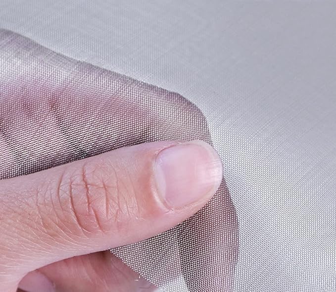 Stainless Steel Woven Wire Mesh Stainless Steel Wire Mesh 100 Mesh Filter Screen Rodent Proof Insect Mesh High Density Tear Resistant for Airbricks Garden Protection