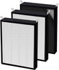 3 Pack True HEPA/Carbon Filters Replacement Compatible with NUWAVE OxyPure Large Area Smart Air Cleaner Purifier Models 47001, 47002, 47003, 47004, 47005, and 47006., Activated Carbon + HEPA Combo