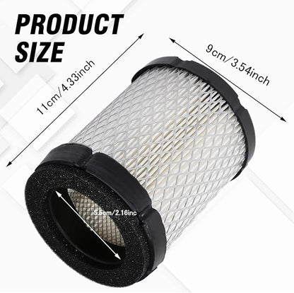 140-3280 Air Filter Replacement for Onan Generator 3600 4000 MicroQuiet Air Cleaner Element Replacement for Camp Power/QG RV MicroLite/RV QG 48-2017 140-3295 140-2852 Lawn Mower(2PCS)