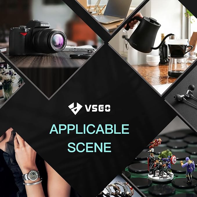 VSGO Camera Air Blower with Filter Compressed Air for for Nikon, Sony, Canon Lens and Sensor Cleaning, Tumbler Design Black (V-B013E)