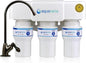 Aquasana Under Sink Water Filter | 3-Stage Claryum Filtration | Reduces up to 99.99% of PFAS, Lead & Chlorine | Under Counter Drinking Water Filter | Includes Oil-Rubbed Bronze Faucet | AQ-6300-ORB