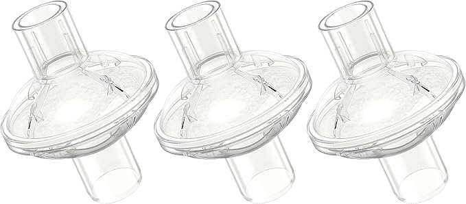 CP-AP Filters Universal Fit in Line CP-AP Filter - Compatible with 22mm 25mm Tubing CP-AP and BiP-AP Machines Like Res-Med Phil-IPS Respironics Dream.Station Devil-Biss by TOMOON 3 Pack