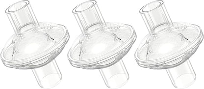 CP-AP Filters Universal Fit in Line CP-AP Filter - Compatible with 22mm 25mm Tubing CP-AP and BiP-AP Machines Like Res-Med Phil-IPS Respironics Dream.Station Devil-Biss by TOMOON 3 Pack