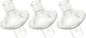 CP-AP Filters Universal Fit in Line CP-AP Filter - Compatible with 22mm 25mm Tubing CP-AP and BiP-AP Machines Like Res-Med Phil-IPS Respironics Dream.Station Devil-Biss by TOMOON 3 Pack