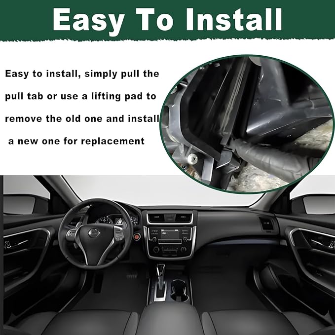 27276-3JC1A Cabin Air Filter Cover Door Fit for Nissan Altima 2013-2018 for Maxima 2016-2023 for Murano2015-2024 for Pathfinder 2013-2020 Replace 27276-3JC1B