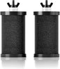 Thickened Black Purification Elements, Replacement for Berkey® BB9-2® & Gravity Water Filter System, High Adsorption Carbon Filters Compatible with ProOne® and Purewell Systems (2 Pack)