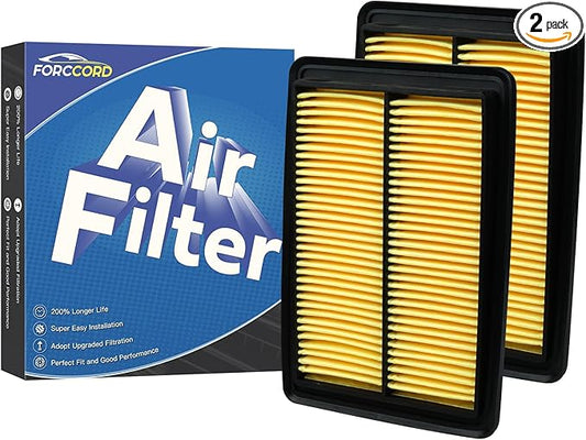 2-Pack Engine Air Filter Fits for ROGUE(2014-2020),ROGUE Sport (2017-2022),Qashqai (2017-2021) Air Filter Replacement 165464BA1A,XA10423,CA11858 Car Accessories