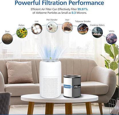Max/Mage/Mage Pro Replacement Filter Compatible with Afloia MAX/MAGE/MAGE PRO Purifier and Sans/Air-Honati/Compass Home Smart/Taylor Swoden/Cuckoo CAC-J1510FW/Rosewill RHAP-20001/20002, 1 Pack