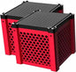 2PCS Pure Cube Water Trough Filter-New,Eco-Aquarium Water Trough Purifier Cubes,Super Strong Filtration Activated Carbon Filter Media for Fish Tanks,Horse Troughs,Cattle,Ponds&Livestock Tanks Red