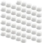 Air Filter Sponge, Compressor Replacement System, Round White Breathable Foam Filters Compatible with Cool Mist Inhaler & Vaporizer Device, Universal Size (0.59in Dia 50 Pcs)