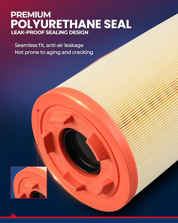 KAX Engine Air Filter, CA11950 Replacement for Ram ProMaster 2500 2014-2022, Ram ProMaster 1500 2014-2022, Ram ProMaster 3500 2014-2022